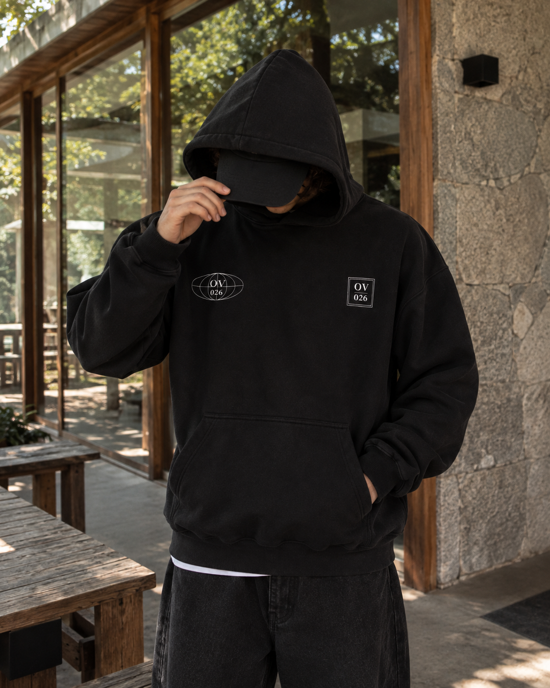 HOODIE CREATIVE DEPT (NEGRO)