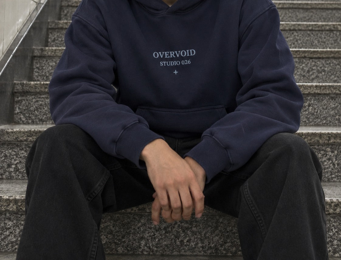 HOODIE STUDIO (AZUL)