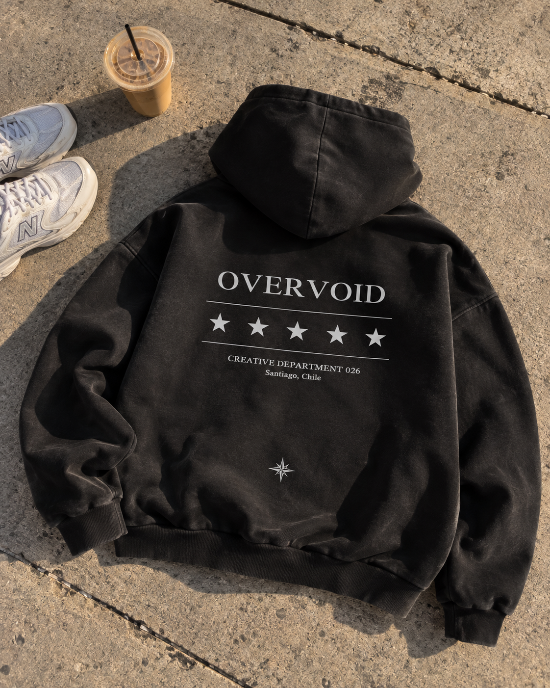 HOODIE CREATIVE DEPT (NEGRO)